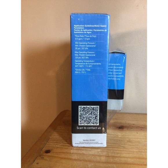 3 LG Kenmore PP-RWF1200A Refrigerator Replacement Water Filters 3 Carbon AF004 - Picture 8 of 10